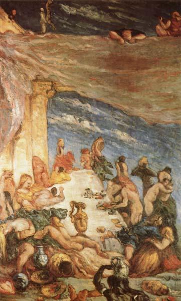 Paul Cezanne The Orgy Spain oil painting art
